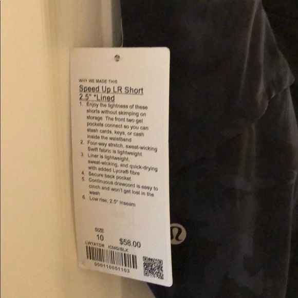 Lululemon Speed Up LR Short 2.5 - Picture 4 of 5